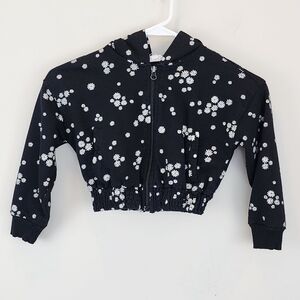 Jessica Simpson Long Sleeve Full Zip Hooded Sweatshirt